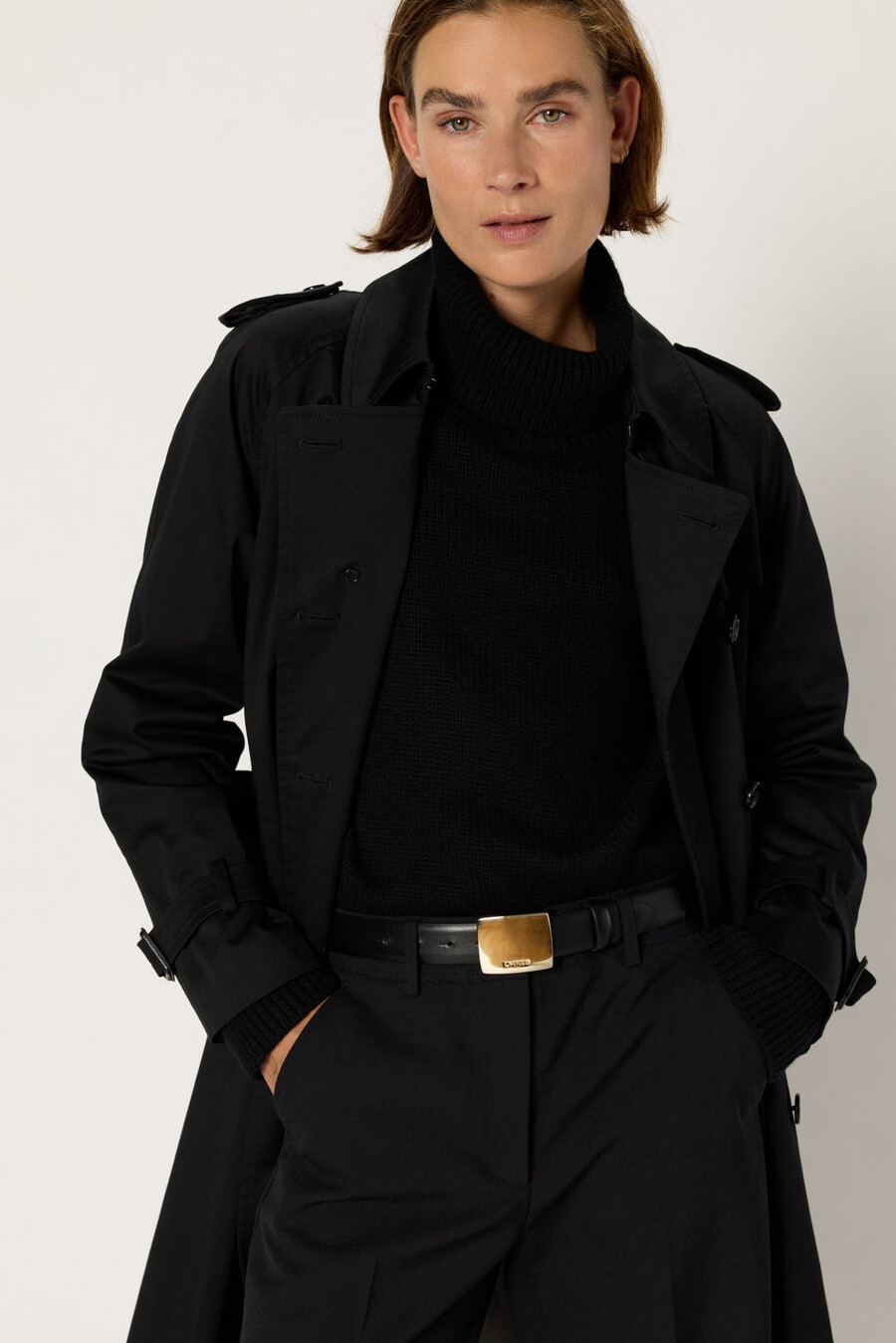 hellång trenchcoat - serge