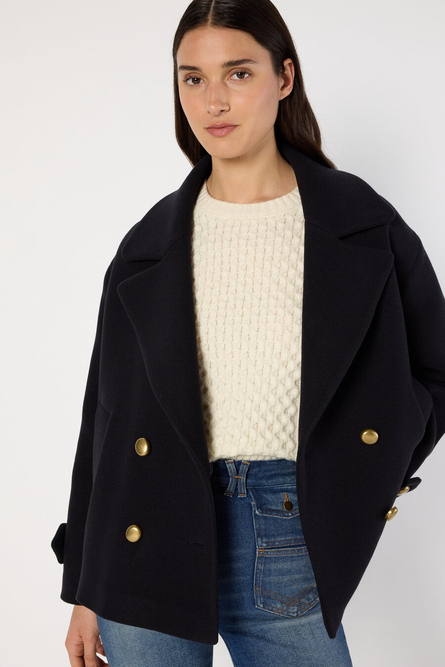 kort peacoat - mouna