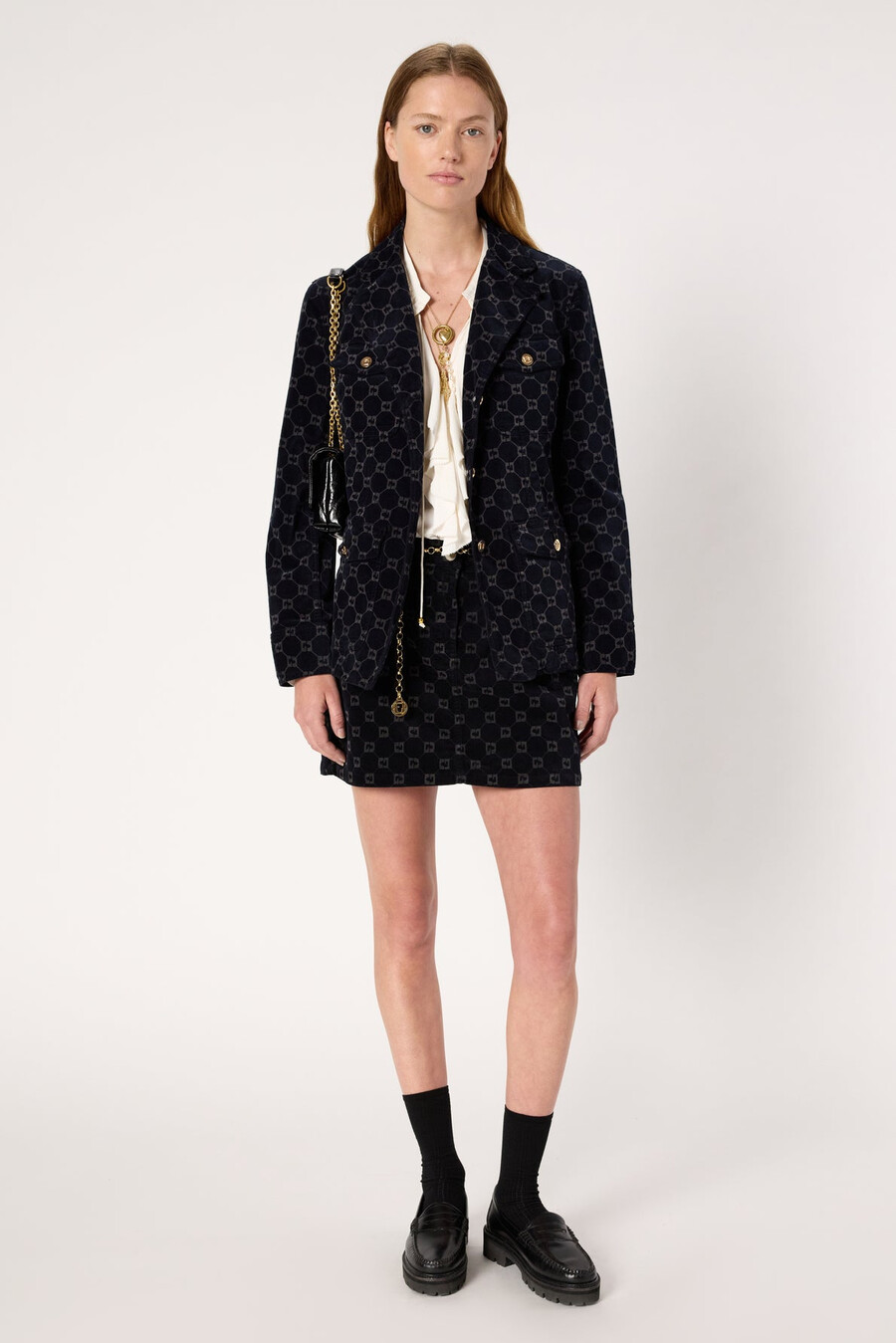 sammetsjacka med monogram - nyssa