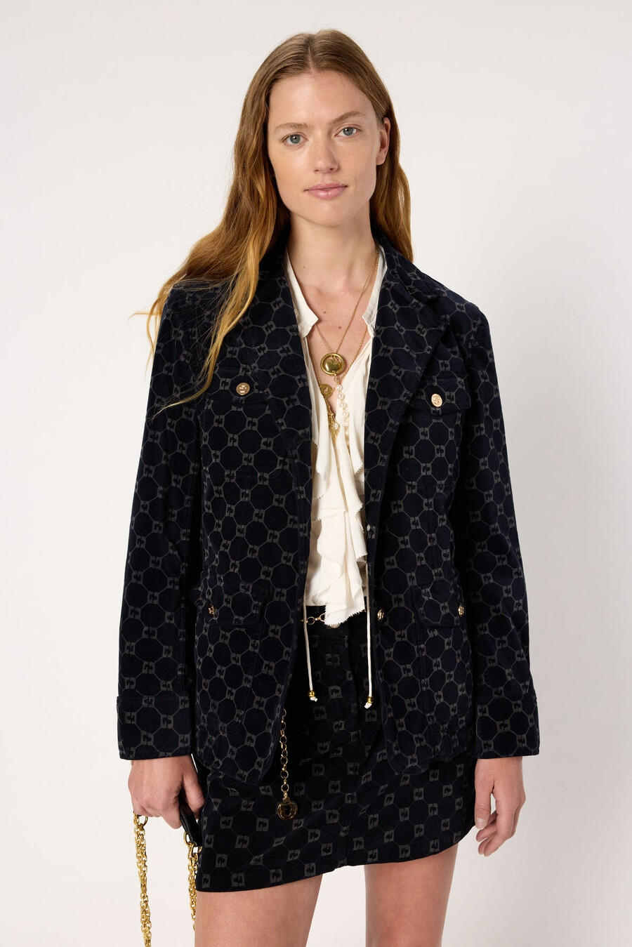 sammetsjacka med monogram - nyssa