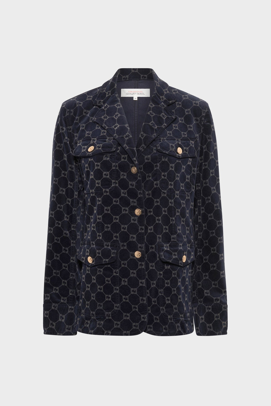 sammetsjacka med monogram - nyssa