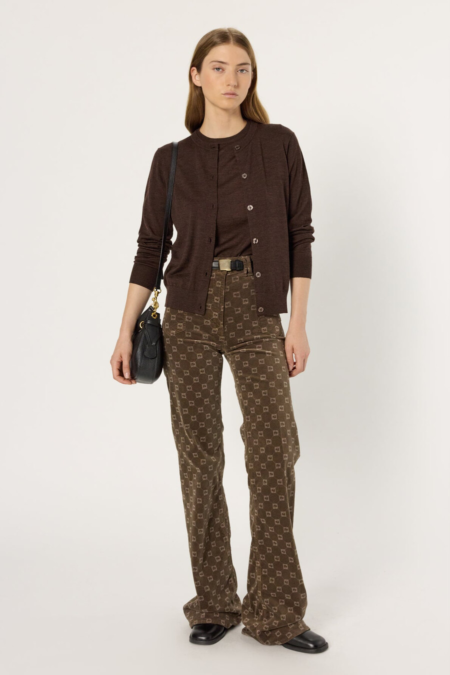 fin cardigan i merinoull - estelle