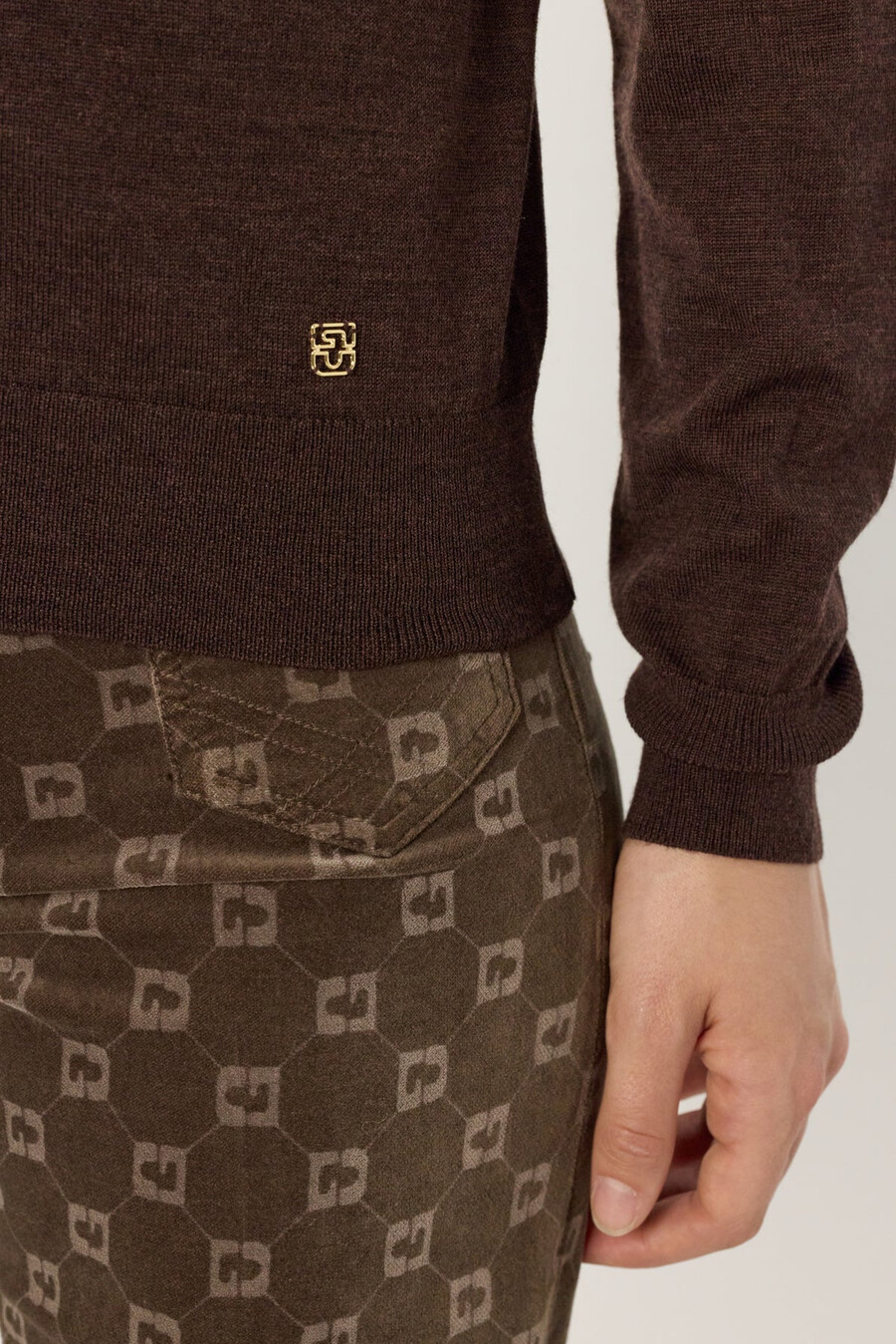 fin cardigan i merinoull - estelle