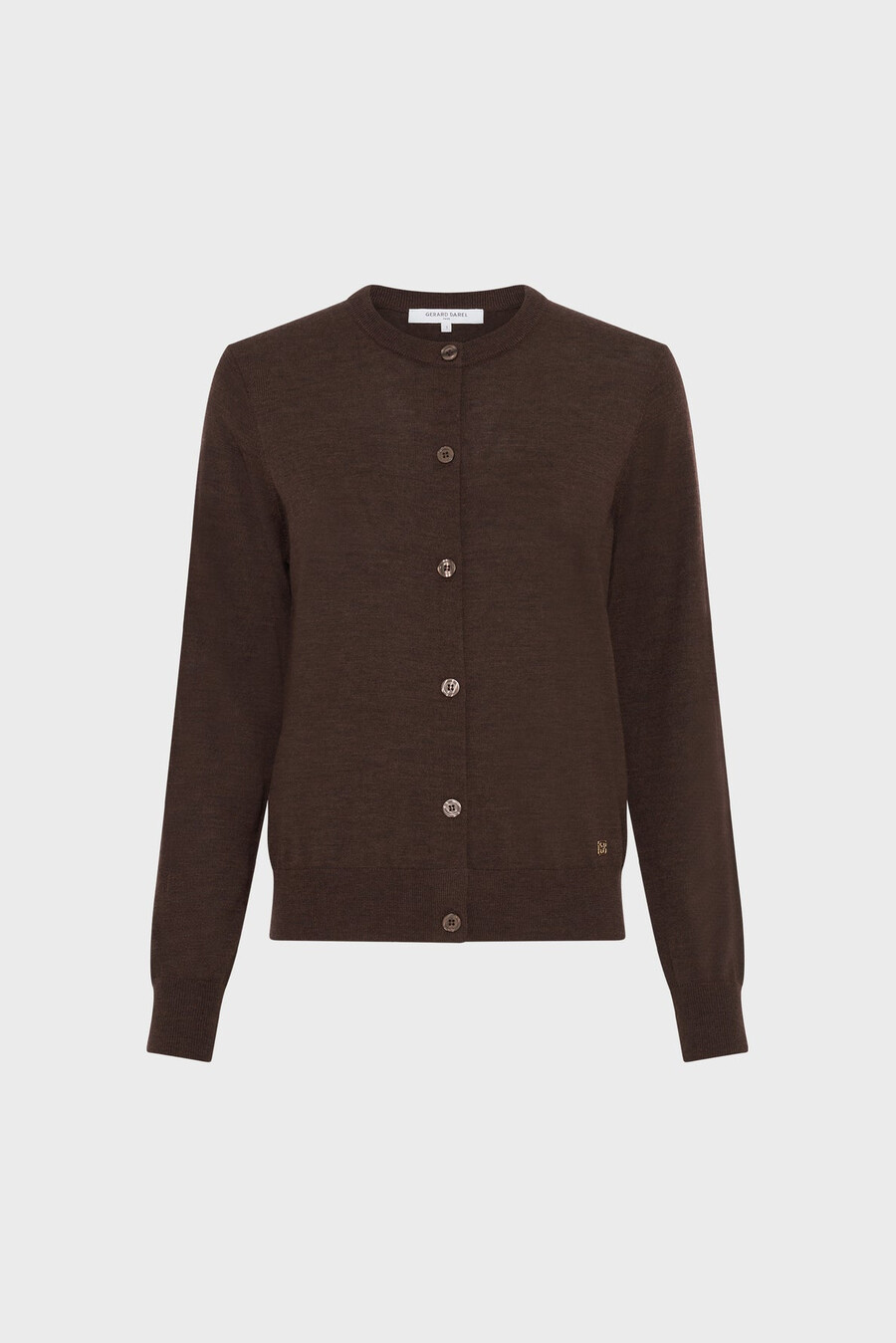 fin cardigan i merinoull - estelle