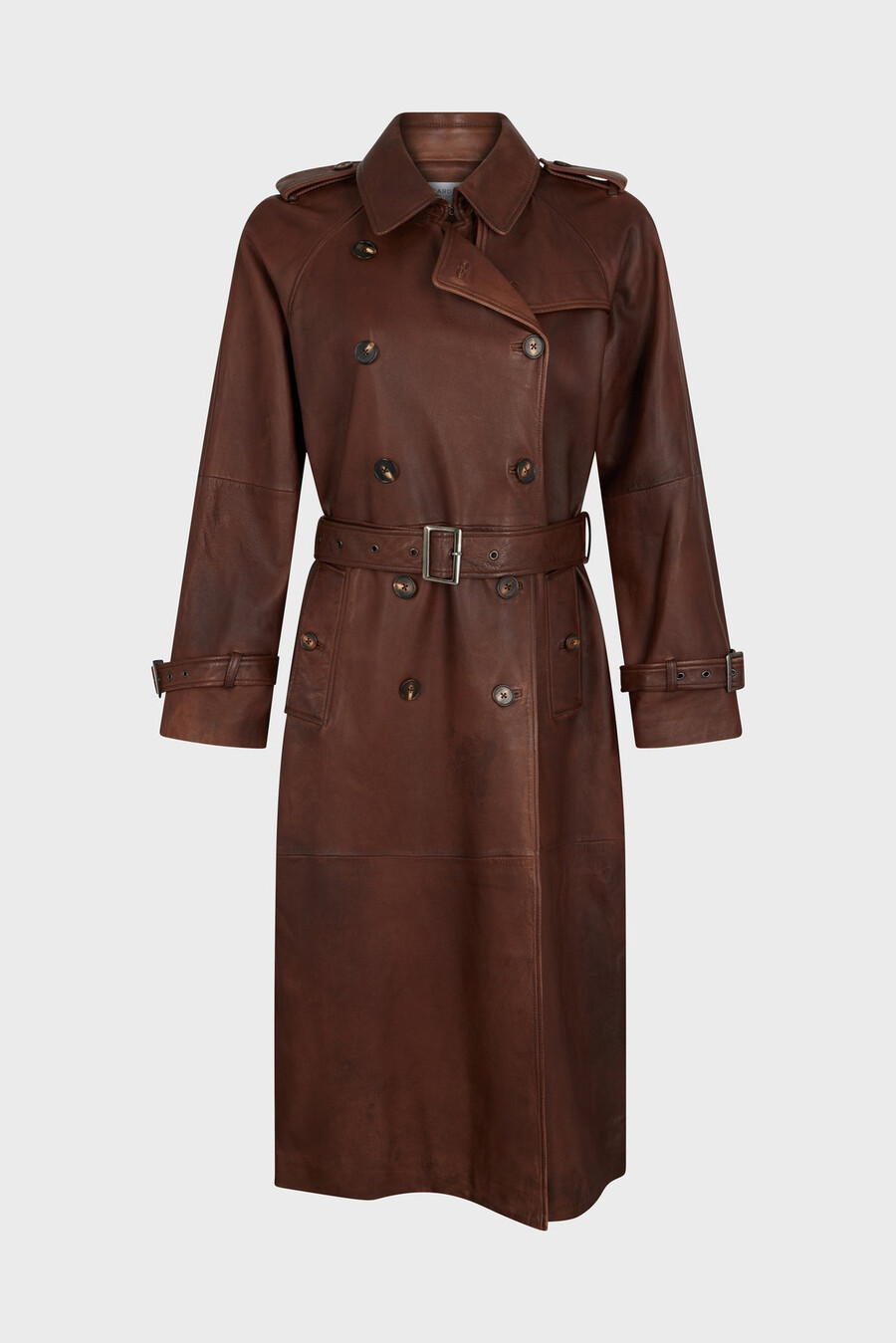 trenchcoat i lammskinn - lexie