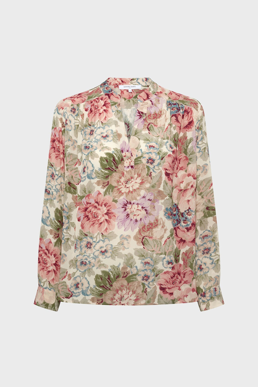 blommig blus - armande